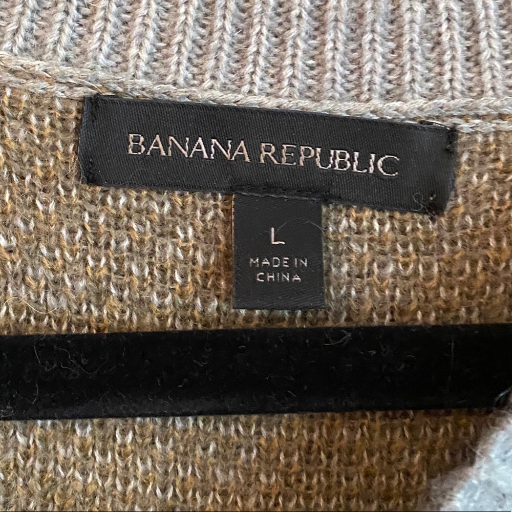 Banana Republic Camo Sweater View 3